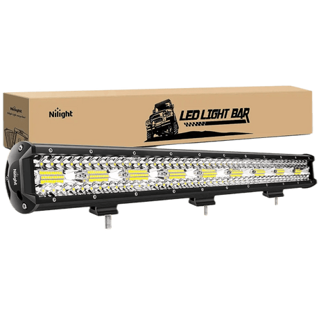 LED Light Bar 26" 540W Triple Row Spot/Flood LED Light Bar