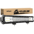 LED Light Bar 20" 288W 28800LM Triple Row Spot/Flood LED Light Bar