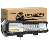 LED Light Bar 15" 216W 21600LM Triple Row Spot/Flood Led Light Bar