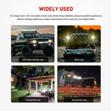 14AWG 10FT Wire Extension Kit LED Light Bar/Led Pods/LED Work Light Nilight