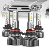 2003-2005 Toyota 4Runner 9005 9006 LED Headlight Bulbs Nilight