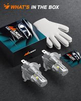 H4/Hb2/9003 LED Headlight Bulbs MS1 Series | 2 BULBS Nilight