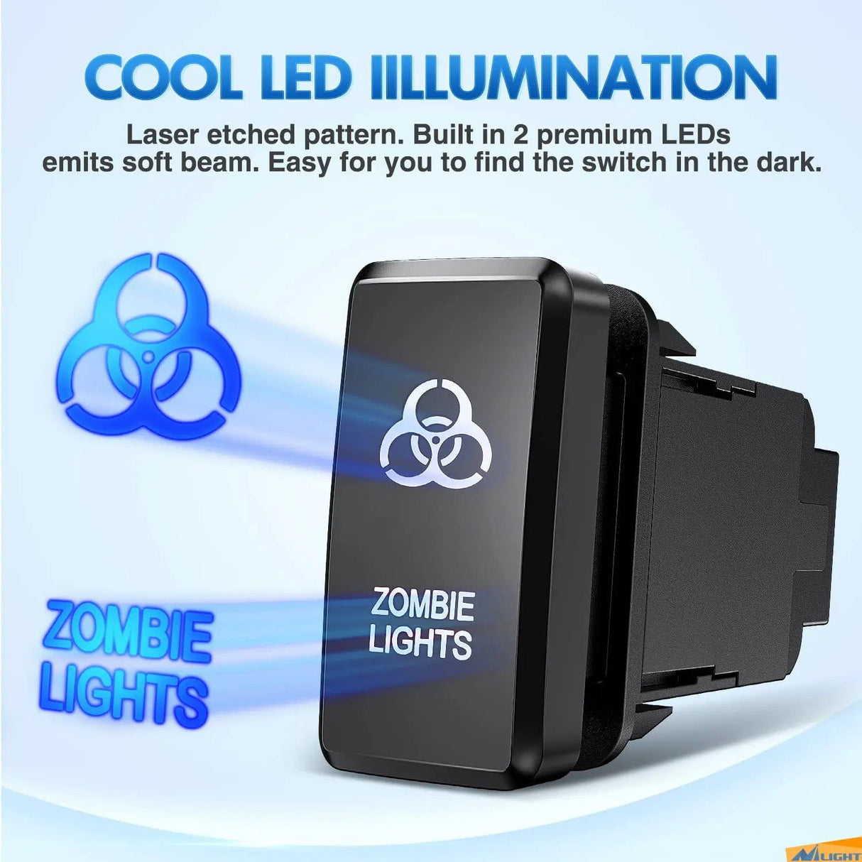 Vehicle Parts & Accessories Toyota Zombie Lights Push Button ON/Off Switch