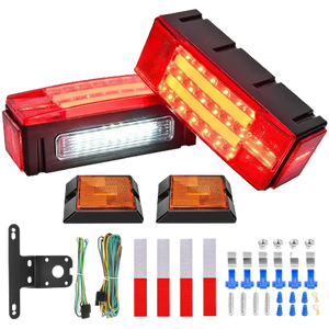 Trailer Light Rectangular LED Trailer Light Kit (Pair)