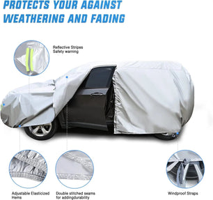 SUV Car Cover UV Protection Length 186 to 193 inch Nilight