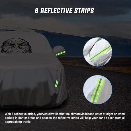 SUV Car Cover UV Protection Length 186 to 193 inch Nilight