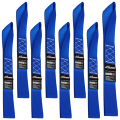 Motorcycle Tie Down Straps Max Break Strength 12000Lbs Blue