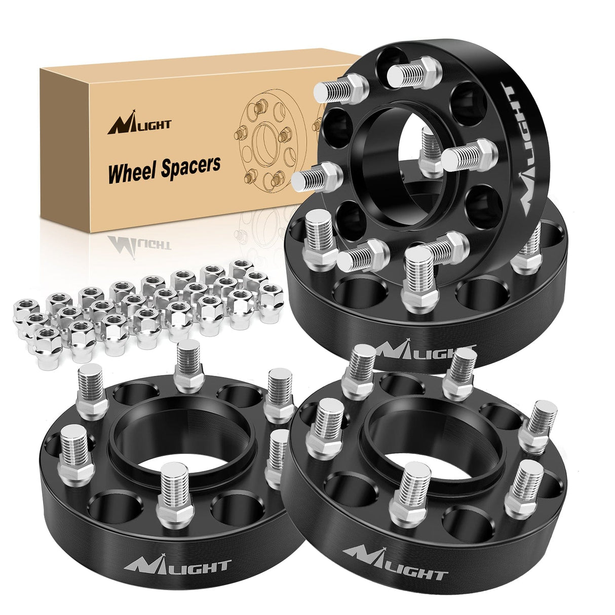 1.5inch (38mm) Wheel Spacers 4Pcs For 2004-2014 Ford F-150 2WD 4WD