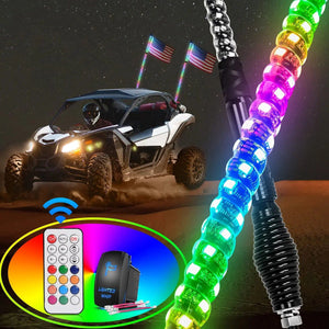 3FT LED Whip Lights