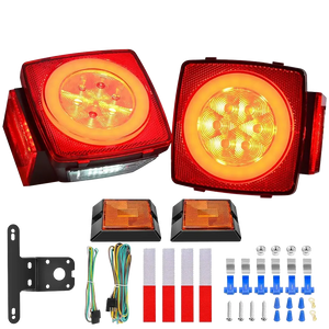 Trailer Light Square LED Trailer Light Kit (Pair)