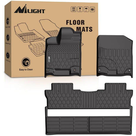 2017-2024 Honda Ridgeline Crew Cab TPE Floor Mats Nilight