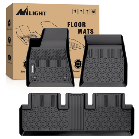 2020-2023 Tesla Model 3 TPE Floor Mats Nilight