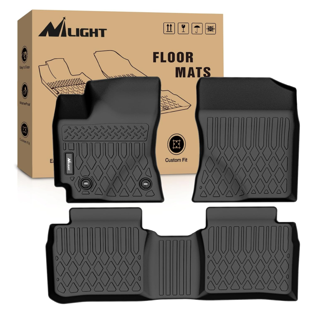 2014-2019 Toyota Corolla Sedan TPE Floor Mats Nilight