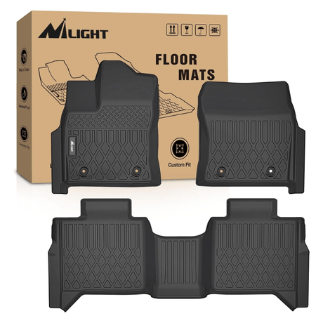 2022-2014 Toyota Tundra CrewMax Cab TPE Floor Mats Nilight