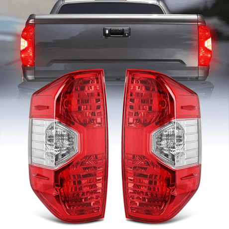 Taillight Assembly Taillight Assembly Compatible with 2014 2015 2016 2017 2018 2019 2020 2021 Toyota Tundra Rear Lamp Replacement OE Style Driver Side and Passenger Side