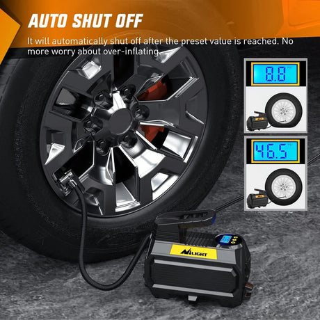 Vehicle Parts & Accessories Tire Inflator Air Compressor Pump