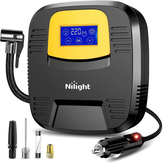 Tire Inflator Digital Touch Screen Nilight