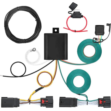 4 Way Trailer Wiring Harness Kit 56407 Fit W/ Wrangler JL 2018-2023 & Gladiator 2020-2023 Nilight