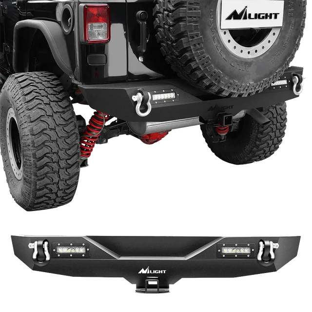  Nilight JK-52A Rear Bumper Compatible