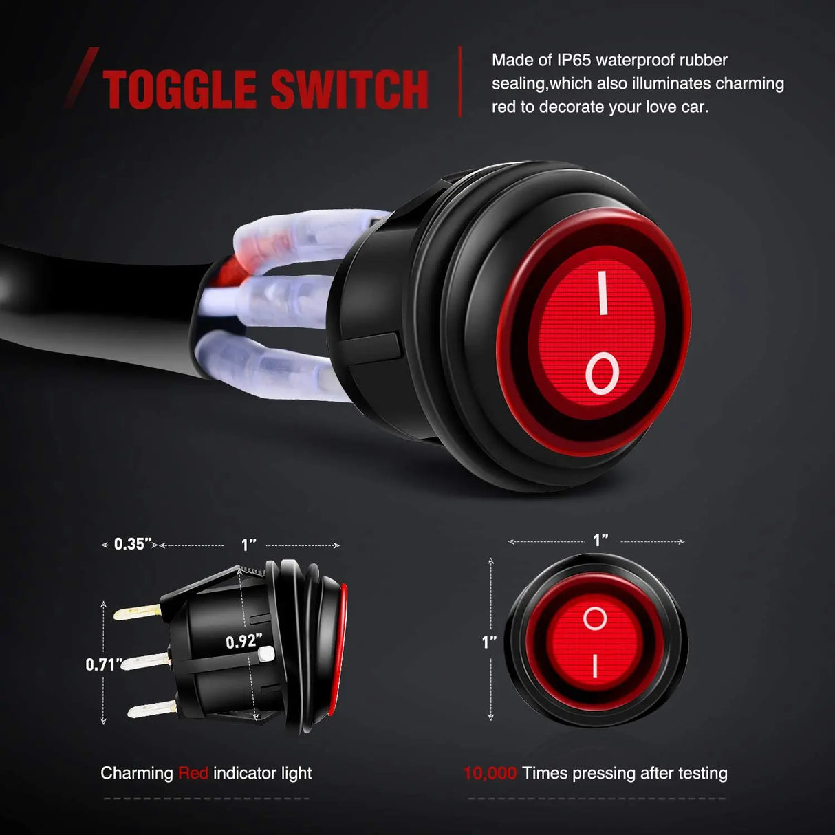  Nilight Toggle Switch