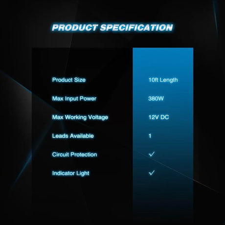  Product Specification Of Wiring Harness Kit