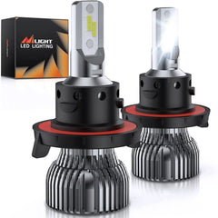 9008/H13 LED Headlight Bulbs E20 Series 50W 10000LM 6000K IP67 | 2 BULBS