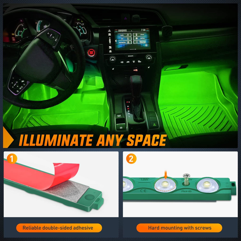 24 LEDs Green Ultra-Bright Light Kit (8 Pcs) – Nilight