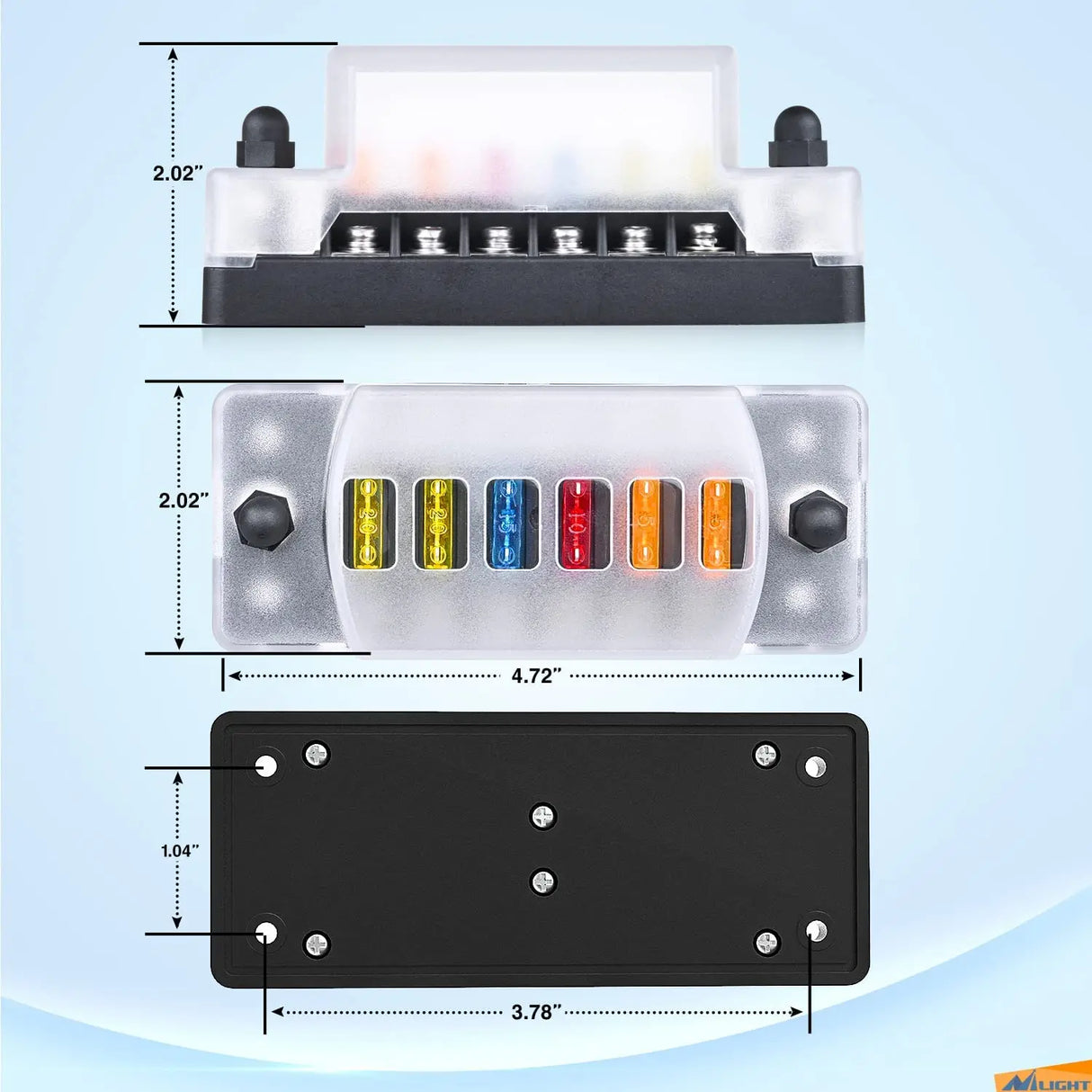 6 Way Fuse Block Nilight