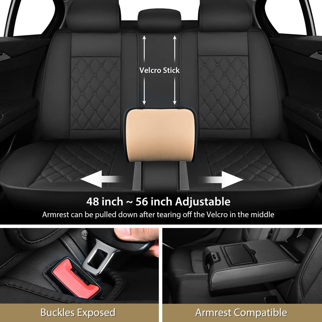 Dacia Spring - Premium Armrest with pocket - Black