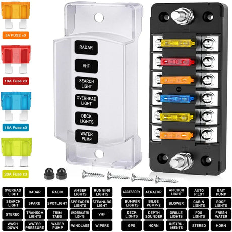 6 Way Fuse Block Nilight