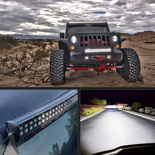   The Use Effect Of The Led Light Bar