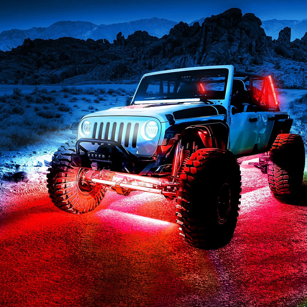 Off Road LED Lighting Products - LED Rock Lights for Jeep Rock Crawler